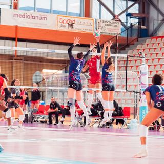 Elisa Zanette, mvp del match con l'Abruzzo Volley