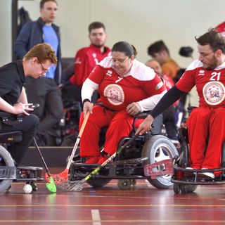 Il cuore di Busto e Marnate aiuta gli Skorpions Varese, campioni di Powerchair Hockey
