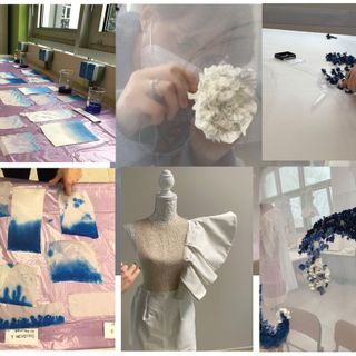 La moda s’ispira all’acqua: onda e marea diventano abiti Acof in mostra alla Biennale dei licei artistici italiani