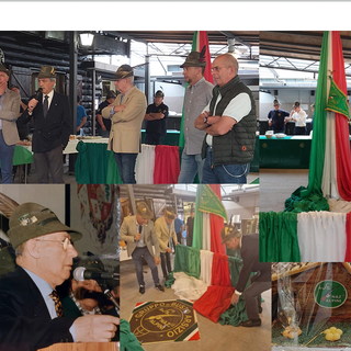 Immagini della festa e Giancarlo Rabolini