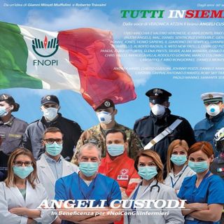 “Noi con gli infermieri”. Tanti artisti in concerto nel cortile del municipio di Busto