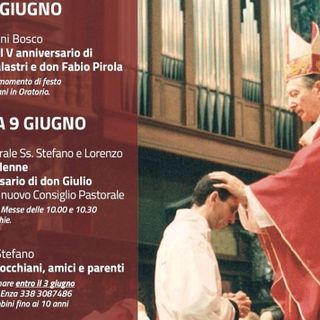 Olgiate festeggia il XXV anniversario di Ordinazione Sacerdotale di don Giulio Bernardoni