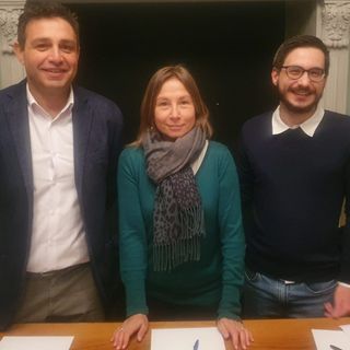 Da sinistra: Astuti, Bernardoni, Pedotti