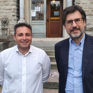 Da sinistra, Samuele Astuti e Carlo Borghetti