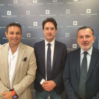 Da sinistra, Astuti, Licata e Ferrazzi