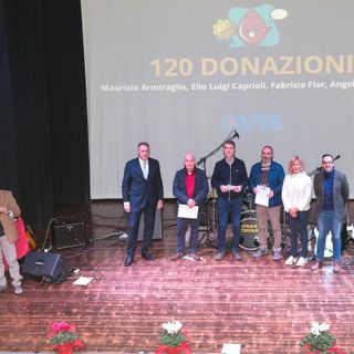 La serata dei donatori, lo scorso anno, uno dei momenti speciali - foto da pagina Avis Busto e Valle