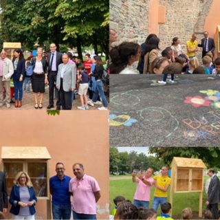 A Borsano e Sacconago inaugurate le casette del bookcrossing. «Usatele e custoditele»