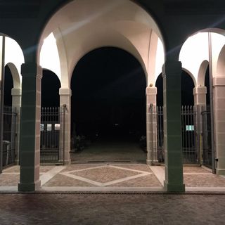 Il cimitero spalancato a Borsano - foto di Achille Broggi