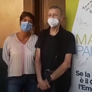 Emanuela Bossi con Gabriele Bellotti