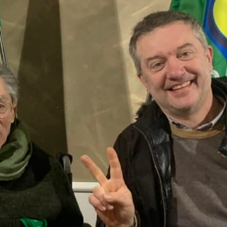 Umberto Bossi e Antonio Raimondi