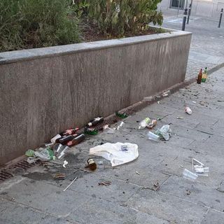 Il degrado immortalato dal sindaco Antonelli
