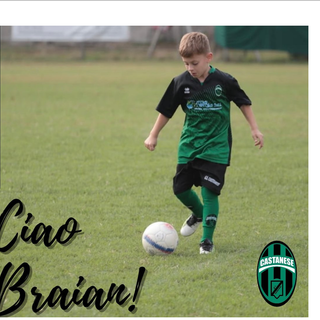 L'addio a Braian da parte della Castanese