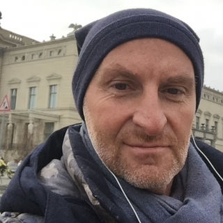 Bruno Carenini a Varsavia, foto di un precedente viaggio