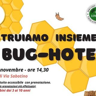 A Gorla Maggiore i bambini costruiscono insieme un “Bug hotel”