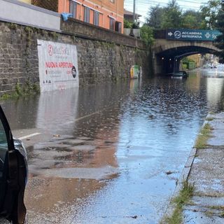 Maltempo sul Bustese: cento richieste di intervento ai vigili del fuoco