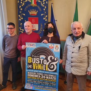 “Busto in Vinile” si fa in tre. Domenica il primo appuntamento