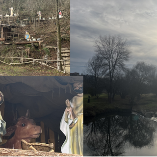 FOTO E VIDEO. Il presepe e quell'incanto che affiora dall'Olona