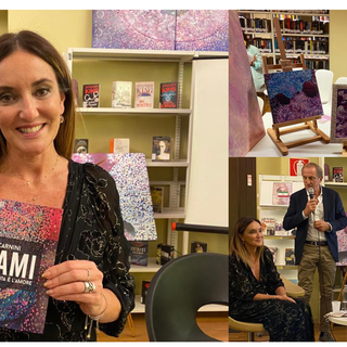 Dall'arte al libro, Manuela Carnini nella sua Busto: «Ciò che conta è l’amore»