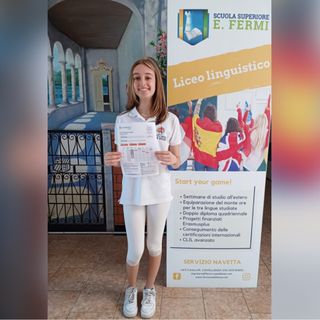 Carola Pisano, studentessa da 10 e lode con una grande passione per le lingue straniere