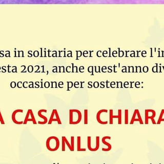 Una corsa in solitaria, ma più insieme che mai alla Casa di Chiara