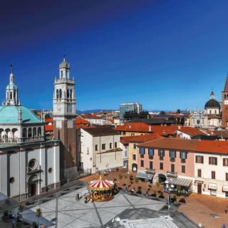 Foto d'archivio del centro di Busto Arsizio