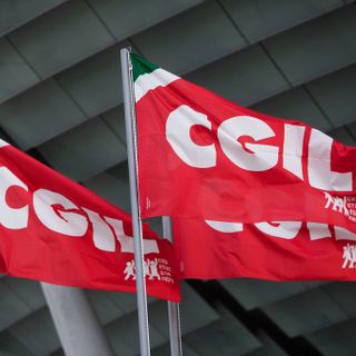 Foto tratta dalla pagina Facebook della Cgil
