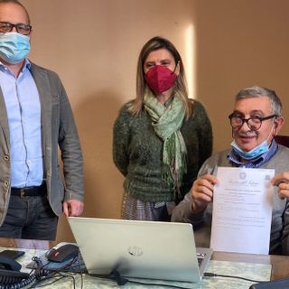 Da sinistra Collauto, Ferrazzano e Cislaghi