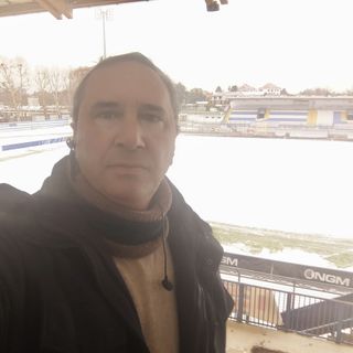 Domenico Citarella oggi con lo Speroni innevato