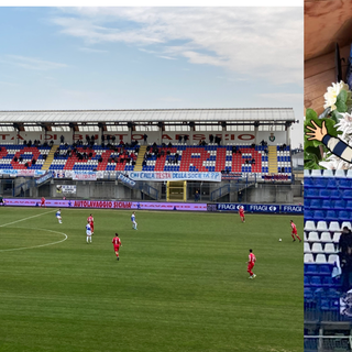 Gioco, tifo e riti di una partita di speranza allo Speroni