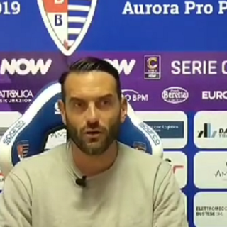 Albinoleffe-Pro Patria, mister Colombo: «Affrontiamo una squadra fisica, ma sono molto convinto di noi»