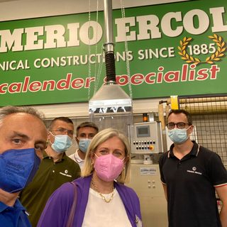 L'inaugurazione con il direttore generale di Confindustria