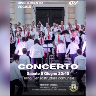 Il Coro Divertimento Vocale inaugura gli eventi estivi della Vela di Ferno