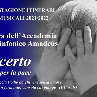 Un concerto per la pace con il Coro e Orchestra Amadeus a Legnano