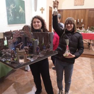 Cascina dei poveri: presepi con statuette di cent’anni fa