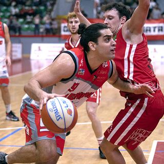 Sebastiano Bianchi, protagonista del match con 25 punti (32 di valutazione)
