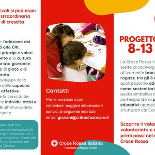 La Croce Rossa? Si “impara” anche da bambini