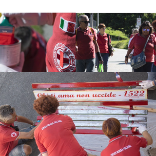 VIDEO. Per la Croce Rossa anche una gita diventa una missione. Contro la violenza sulle donne