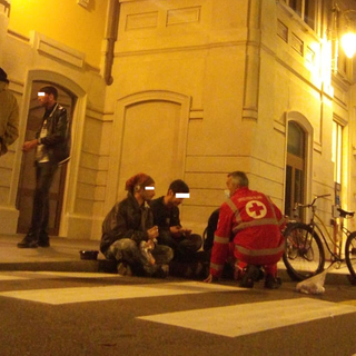 Un'immagine postata da uno degli angeli della Cri