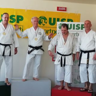 Campionato nazionale karate Uisp 2022: collezione di soddisfazioni per il Csk. Con un esempio speciale