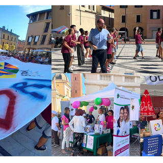FOTO E VIDEO. Busto, un cuore che non si può contenere. E di cui ricordarsi ogni giorno