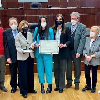 La cerimonia del concorso riservato alle scuole