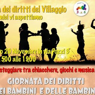 Il Villaggio in Città di Busto festeggia la Giornata dei diritti dei bambini