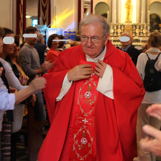 Don Claudio - foto per cortesia della parrocchia