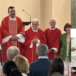 Fagnano, folla ed emozione per don Federico Papini