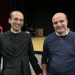 Don Gabriele Bof e don Antonio Corvi
