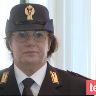 Elena Lo Duca in un servizio di TeleFriuli
