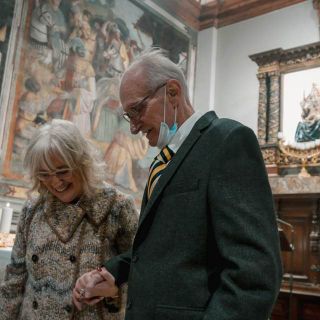 Gianni con Francesca - foto per cortesia di Francesca Boragno