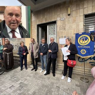 L'inaugurazione lo scorso ottobre. Nel riquadro Franco Mazzucchell