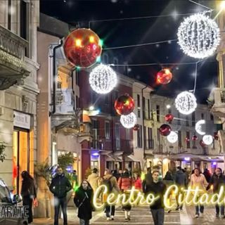 Gallarate accende le luci del Natale: una città unita nella festività