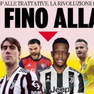 La prima pagina della Gazzetta